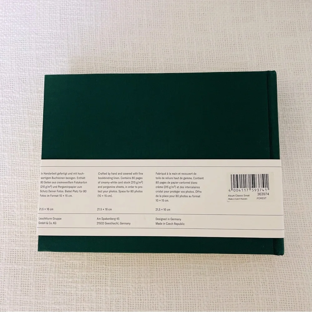 🌻 Green Scrapbook Album